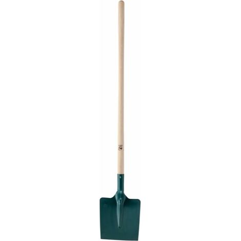 Pelle carrée tôle 25 cm manche bois TP certifié PEFC 100% 110 cm LEBORGNE- 006252 (1/5)