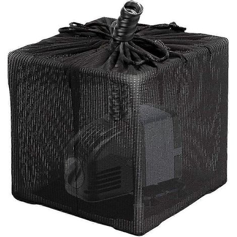 Sac filtrant de 26 cm pour pompe de bassin avec cordon de serrage - Sac filtrant compatible avec les boîtes de filtration pour bassin, facile d'entretien. (1/5)