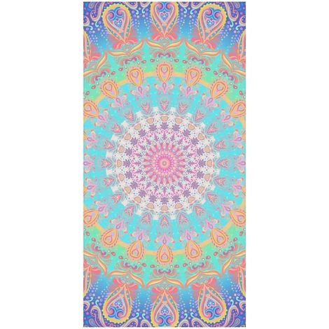 Serviette de plage de style persan en microfibre, sans sable, séchage rapide, pour adultes, adolescents et enfants (1/4)
