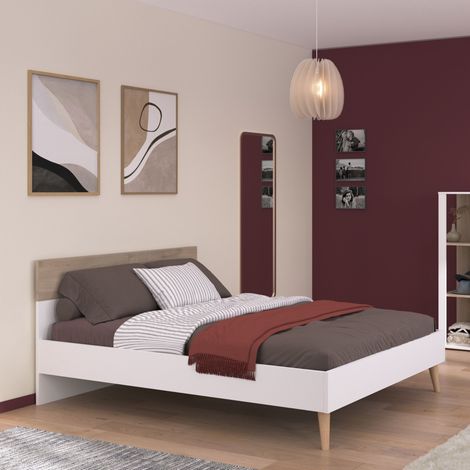 Lit scandinave bicolore 140x190 GABY - GABY (1/5)