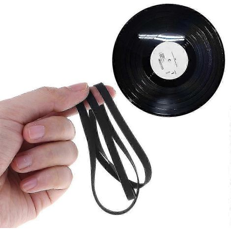 Antriebsriemen Gummi Plattenspieler Übertragungsriemen 5mm 4mm Ersatzzubehör Phono Tape CD Edition 0620