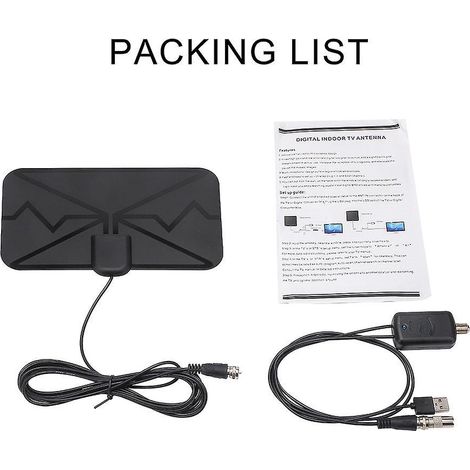 antenne Numrique Numrique Dvb - T Intrieure Hd Euro - Amricaine 4k Free Nbc Tv Antenna