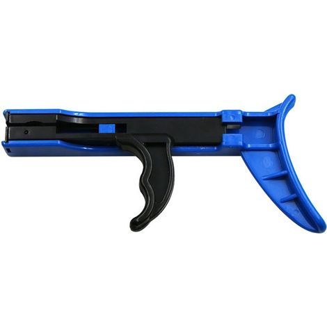 Pistola per fascette, strumento per fissare cinghie in nylon, utensili manuali per la casa, tenditore per fascette in plastica per cerniere da 2,4 a 4,8 mm di larghezza (1/5)