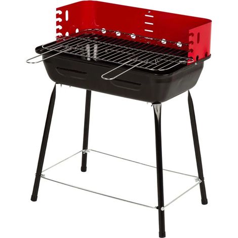 Barbecue aktive charcoal barbecue tragbar höhenverstellbar (1/3)