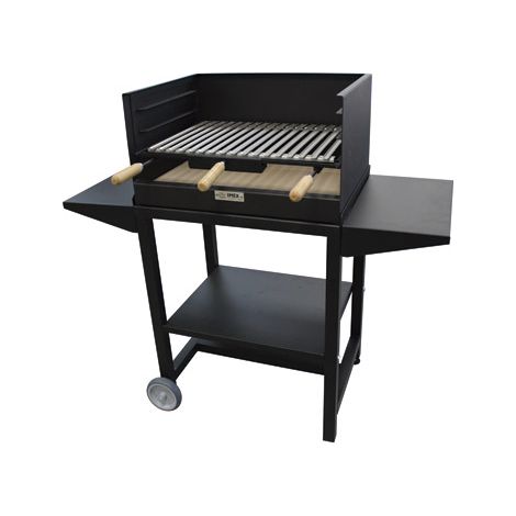 BARBACOA CARBON-LEÑA RECTANGULAR CON REFRECTARIO (1/2)