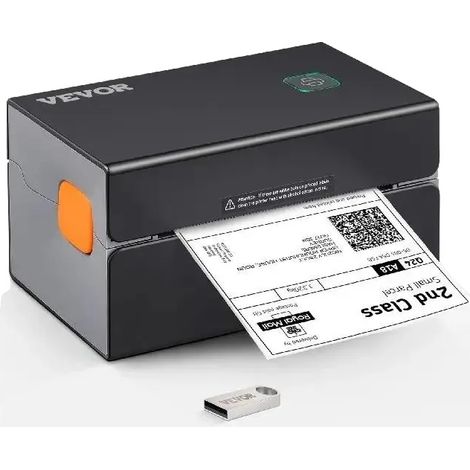 Impresora de etiquetas térmicas, resolución de 300 ppp, velocidad de impresión de 150 mm/s (1/5)