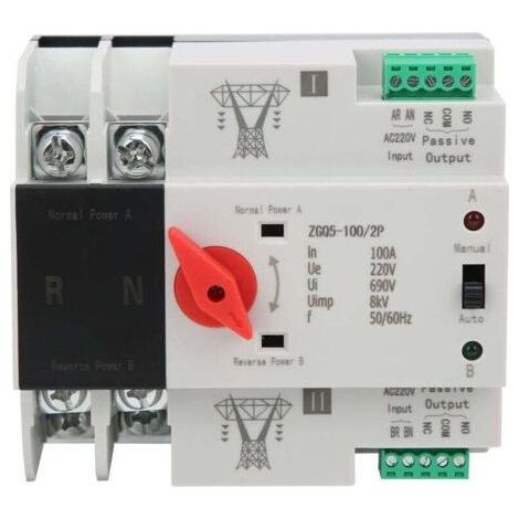 Pour Usage Général - Inverseur de Source Automatique (Automatique, 220V) (1/5)