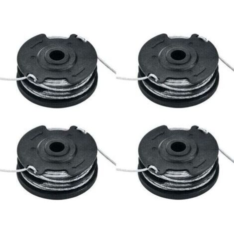 Bosch F016800351 Recharge et bobine de fil intégrée de 6 m de long Ø 1,65 mm d'épaisseur de fil pour coupe-bordures..
