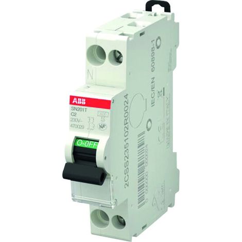 Leitungsschutzschalter 16A Phase + Neutral - Abb