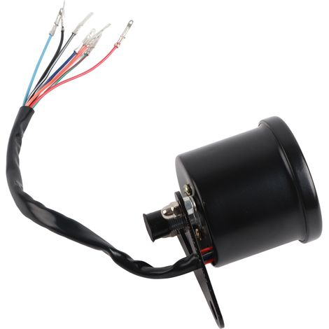 Motorrad-LED-Tachometer-Hintergrundbeleuchtung, universell, schwarz (1/5)