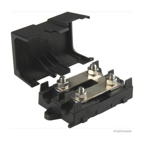 Herth+Buss Support de fusible noir compact 12.90x8.80 cm