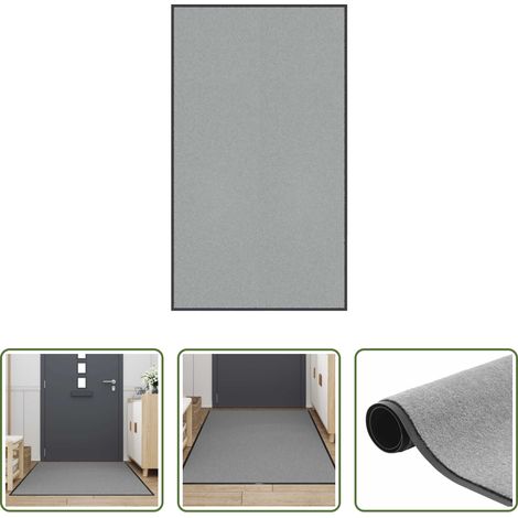 vidaXL Paillasson en polypropylène - Paillasson gris 115x200 cm (1/5)