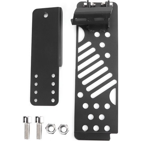 Aklosipy Pédale De Reproche De Pied De Voiture Intérieure Pour Jk & Limited 2018 - Installation Facile Design Ergonomique Renfort Métallique Finition Noire Mat Compatible Original (1/5)