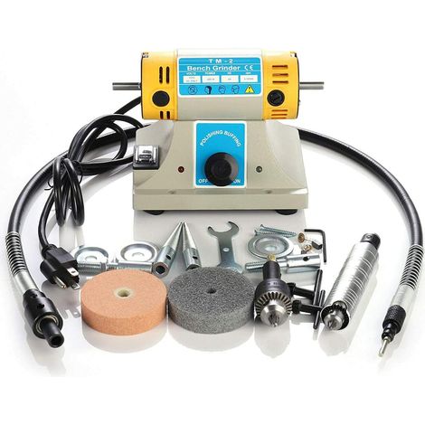 Kit de polisseuse 220 V 350 W pour tour de bijoux, pierre de jade (1/5)
