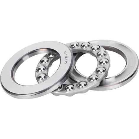 Roulement à billes axial de butée haute précision pour applications industrielles sous pression plane 51210 (1/5)