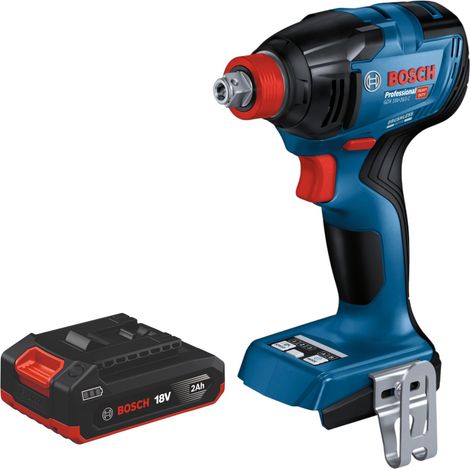 Visseuse à chocs sans fil Bosch GDX 18V-210 C Professional 18 V 210 Nm sans balais + 1 batterie 2,0 Ah - sans chargeur (1/5)