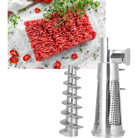 [Zubehör für Mixer] Schraubfilterbogen für Entsafter und Zerkleinerer, kompatibel mit Mixer 5, Aluminium ABS, Set aus Leitblech, Sieb und Welle