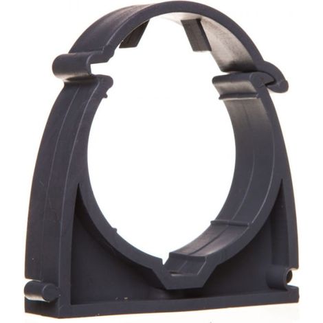 Geschlossener Rohrhalter 50 mm grau UZ 50 SZ 10506 /100 Stück/