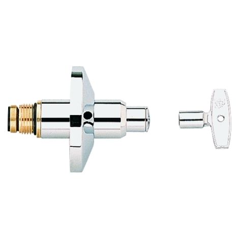 Oberteil 11550 1/2Zoll für UP-Ventile mit Steckschlüssel chrom (1/3)