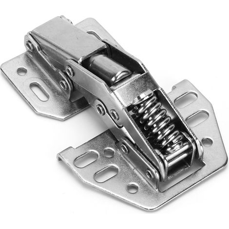 Charnières de porte pour armoires de camping-car, charnières à ressort autoportantes à 90 degrés pour armoires de cuisine et penderies, amortisseur de fermeture de porte à ressort haute résistance (1/5)