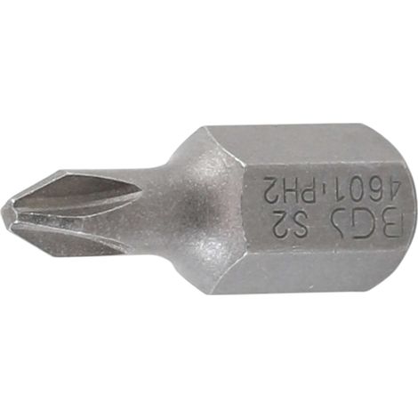 BGS Bit de impacto hexagonal externo 10 mm (3/8") Phillips PH2 - 4601