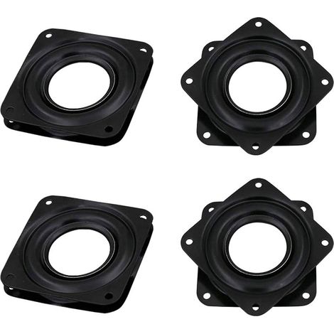 Lot de 4 accessoires canapé en fer, plateau tournant, plaque (1/5)