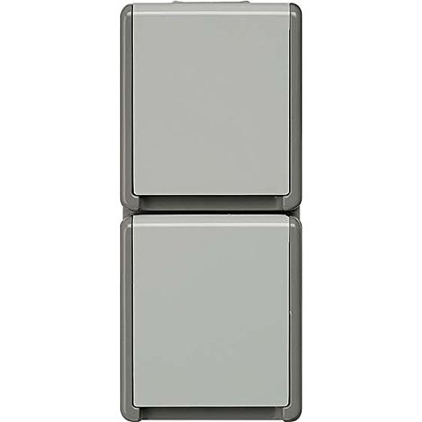 Siemens 5UB4723 Interruptor y toma Schuko gris