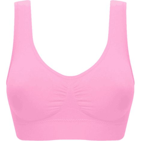 Soutien-gorge de sport confortable et sans coutures pour femme avec coussinets amovibles (1/5)