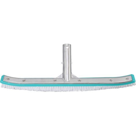 18-Zoll-Poolbürste aus Kunststoff, Nylon und Edelstahl – Reinigungswerkzeug für Wände und Böden, Seeblau (1/5)