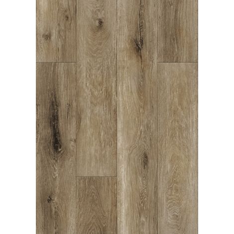 Mexen Clermont Vinylböden 1240 x 182 mm SPC 6,5 mm, IXPE-Unterlage 1,5 mm, 4 V-Fuge, Eiche - F1053-1240-182-505-4V1-01 (1/5)
