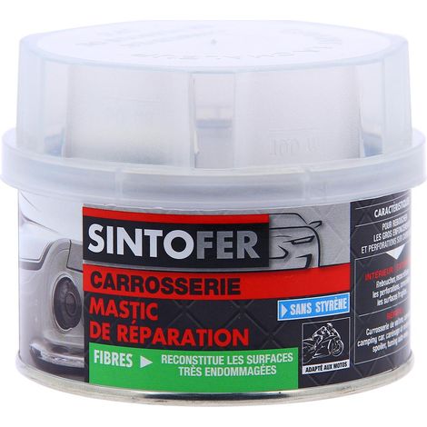Mastic de réparation fibres 300g : Sintofer