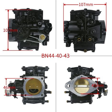 Le BN44-40-43 est compatible avec les carburateurs des moteurs hors-bord Yamaha Super SJ650/700 de 1990 à 1995. (1/4)