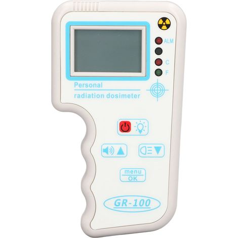 Détecteur de rayonnement nucléaire portable haute précision avec alarme sonore et lumineuse, compteur Geiger pour rayons X, γ et β (1/5)