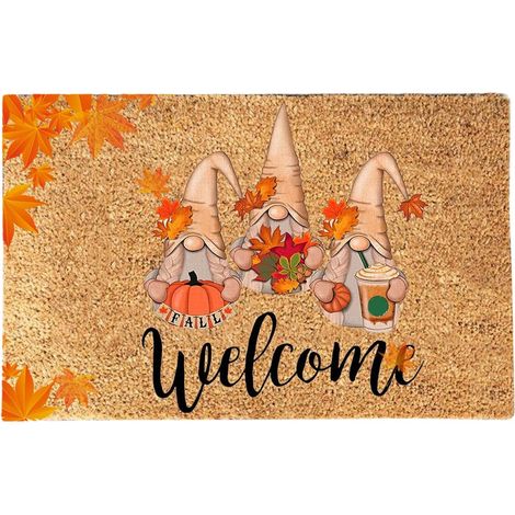 Tapis D'Extérieur - 40 x 60 cm - Antidérapant - Absorption D'Eau - Pour Entrée Hall Salle De Bain Chambre (1/4)