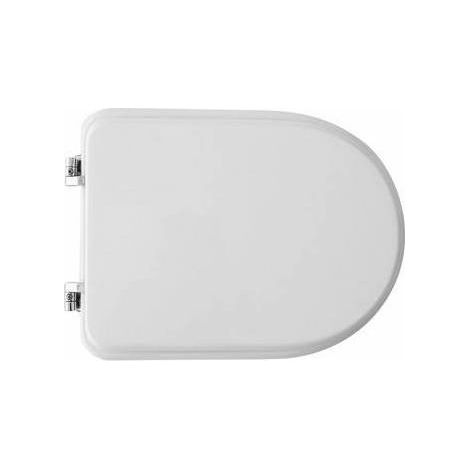 SIÈGE DE WC POUR GRAVENA VASE GARBO FORMA 7 Dimensions : Blanc - Charnières à anneaux