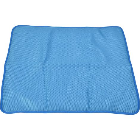 Atmungsaktive, weiche Kühlmatte für Haustiere, ideal für den Sommer, Hunde- und Katzenschlafplatz, geeignet für Zwinger, Sofa, Bett und Boden, Blau XXL (1/5)