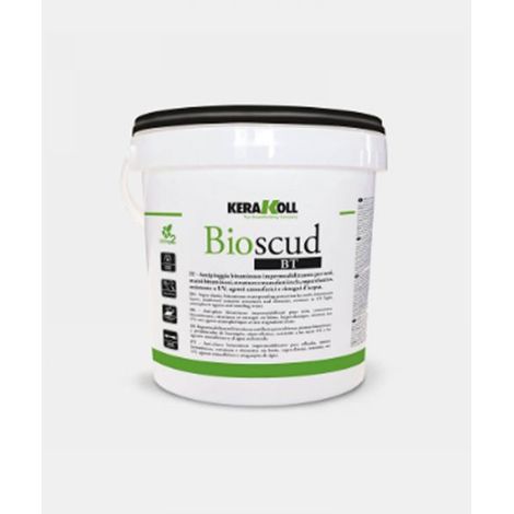 Kerakoll Guaina Bioscud BT 1kg - Membrana impermeabilizzante elastomerica - Nero (1/2)
