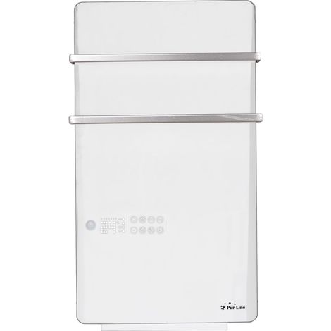 Toallero calefactor Eléctrico digital 2000W con control WIFI Blanco