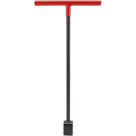 Clé à clé pour compteur d'eau, outil d'arrêt d'eau antirouille multifonction robuste pour vannes(rouge) (1/5)