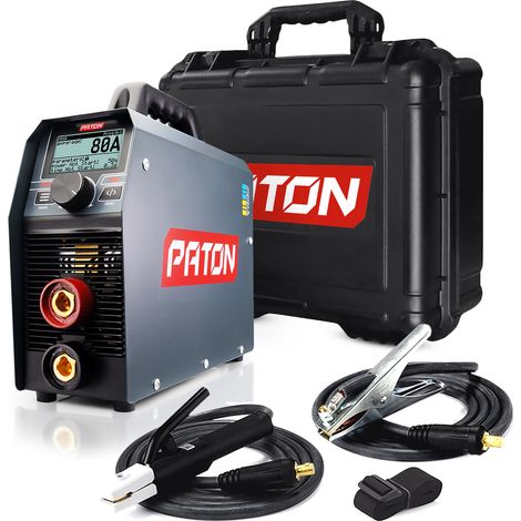 PATON PRO-250 Kit de soudage Inverter – Poste de soudage 250A avec modes MMA, TIG, fonction pulsée (1/5)