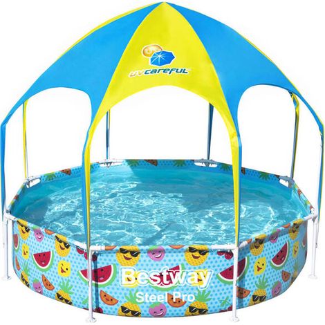 Piscine hors-bord pour enfants Bestway Pro UV Careful, acier, 244 x 51 cm (1/5)