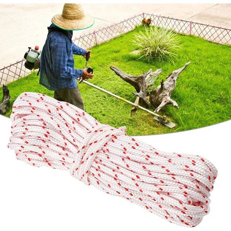 GARRYFIZH Cordon de démarrage de 5 mm et 10 m pour débroussailleuse STIHL HUSQVARNA ECHO MCCULLOCH HOMELITE (1/5)
