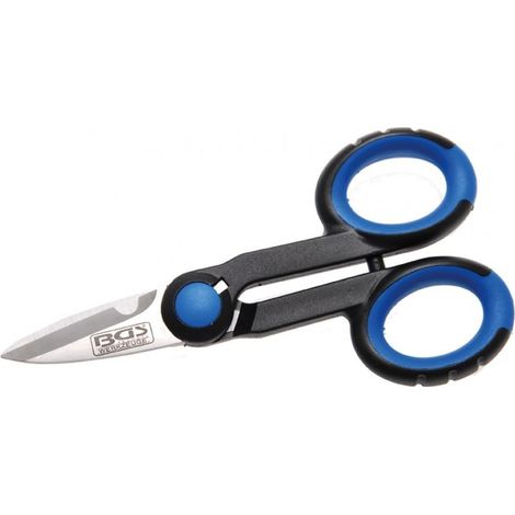 FORBICI DA ELETTRICISTA IN ACCIAIO INOX 145mm BGS 7963 GERMANY (1/5)