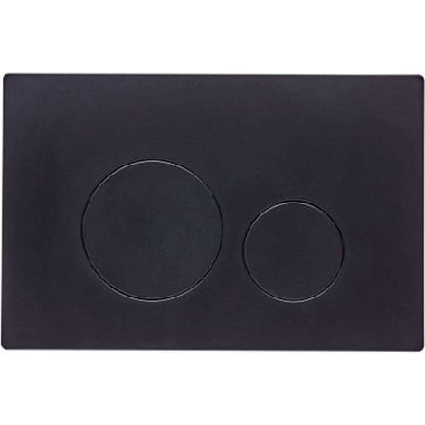 Roper Rhodes Rondo Dual Flush Plate Button Matt Black For TR9001 TR9002 TR9009