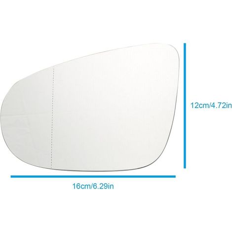 2x Rétroviseur Golf 6 Miroir Glace Retroviseur 1T1 1T2 5K0857522 (1/4)