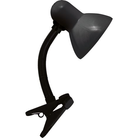 TOLA Schreibtischlampe E27 schwarzer Clip (1/2)