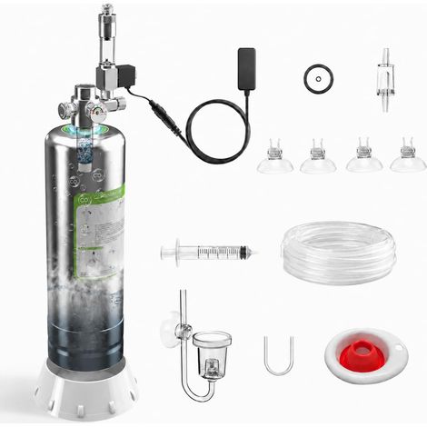 Générateur CO₂ 2,5 L pour Aquarium et Plantes Aquatiques (1/5)