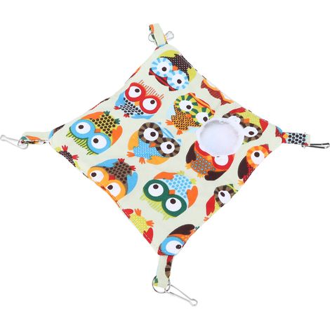 Hamac suspendu doux et chaud pour chat, accessoire de cage pour petits animaux de compagnie. (1/5)