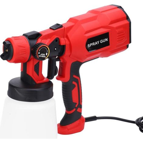 Elektrische Farbspritzpistole, Fugensprühgerät für Möbel, Wände, Zäune, 800 ml, 550 W