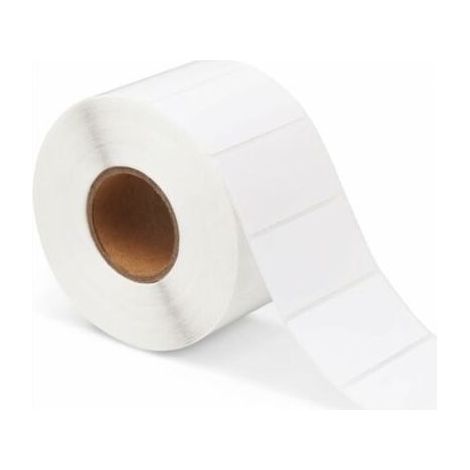 Etiquettes Adhésives, 1 Rouleaux 1000 Étiquettes Blanches Unies Autocollantes, 6030mm Étiquettes Auto Adhésives pour Imprimer Les Adresses de Courrier Mailing, Étiquette de Prix (1/5)